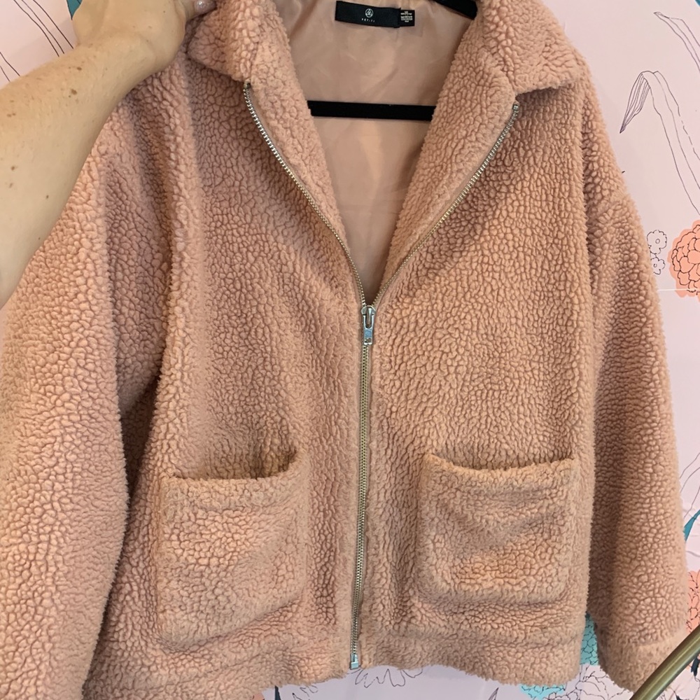 Missguided Fuzzy Jacket
